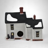 1989 Dept. 56 "Jannes Mullet Amish Farmhouse" - Vintage New England Village Collectible