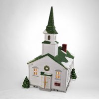 1986 Dept. 56 "Steeple Church" - Timeless New England Village Collectible