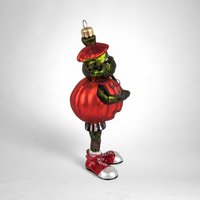 Enchanting Bonijean Pumpkin Frog Blown Glass Ornament for Whimsical Holiday Magic