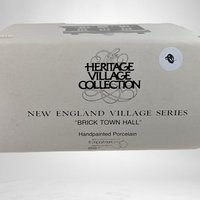 1986 Dept. 56 "Brick Town Hall" - New England Village Collectible