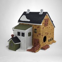 1989 Dept. 56 "Jannes Mullet Amish Farmhouse": Vintage New England Village Collectible