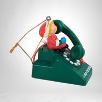 Vintage Avon Someone Special Phone Ornament: Retro Holiday Charm