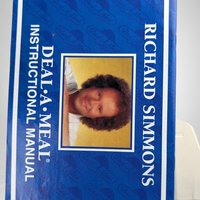Vintage 1994 Richard Simmons Deal a Meal with Unused VHS