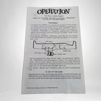 1965 Milton Bradley Operation Game with Smoking Doctor - Vintage Classic, Has Imperfections
