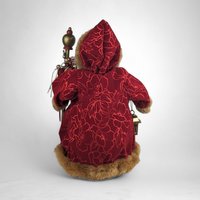 Vintage Santa Claus Tree Topper: Timeless Holiday Elegance