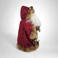 Vintage Santa Claus Tree Topper: Timeless Holiday Elegance