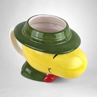 Vintage Woodstock Head Ceramic Mug (Small Chip on Bottom)