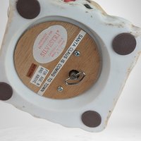 Vintage Silvestri Rooftop Santa Claus is Coming to Town Music Box