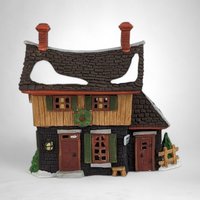 1990 Dept. 56 Ichabod Crane's Cottage, Sleepy Hollow - Vintage Christmas Village Collectible