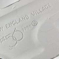 1985 Dept. 56 "Nathaniel Bingham Fabrics and Post Office" - Classic New England Village Collectible