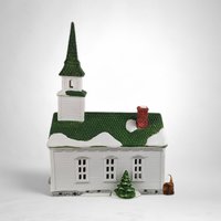 1986 Dept. 56 "Steeple Church" - Timeless New England Village Collectible