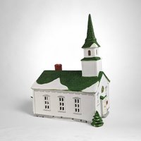 1986 Dept. 56 "Steeple Church" - Timeless New England Village Collectible