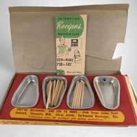 Vintage Aldon Molds Aluminum Ice Treat Molds 