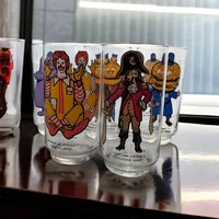 Retro Nostalgia: Set of 5 Vintage McDonald's Glasses – Classic Collectibles