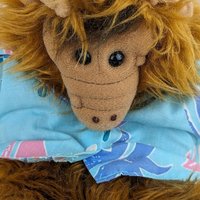 1988 ALF Hand Puppet in Hawaiian Shirt - Retro TV Character Collectible