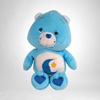2002 Care Bears 8" Bedtime Bear Plush Toy - Cuddly and Collectible