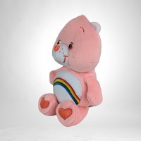 2002 Care Bears Cheer Bear 8" Plush Toy - Positively Adorable Pal