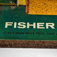 1969 Fisher Price Little People Family House - Vintage Toy Collectible