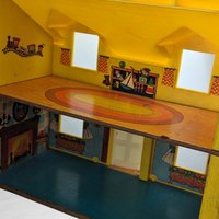 1969 Fisher Price Little People Family House - Vintage Toy Collectible