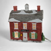 1986 Dept. 56 "Brick Town Hall" - New England Village Collectible