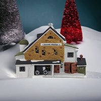 1989 Dept. 56 "Jannes Mullet Amish Farmhouse": Vintage New England Village Collectible