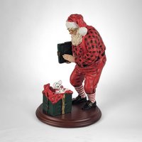 Dept 56 Bachman's Little Paws for Santa Claus Figure - Charming Collectible Holiday Decor!