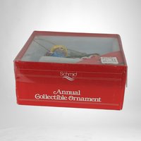 1981 Schmid Paddington Bear Annual Ornament: Vintage Holiday Cheer for Your Christmas Tree!