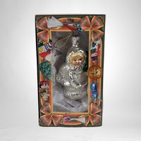 Vintage Inge Glas Child with Tree Ornament: Timeless Holiday Magic in Every Detail!