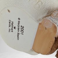 2001 Hallmark Nature's Sketchbook My First Snowman Ornament