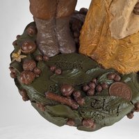 1983 Tom Clark Martha and Jay 8" Sculpture - Signed Vintage Collectible Gnome Couple