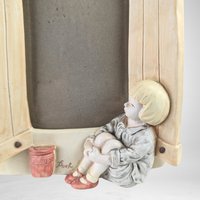 Vintage Charpente Winnie the Pooh and Christopher Robin Picture Fram