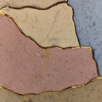 Vintage Southwest Pottery Signed Vase wtih Howling Wolf