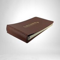 Vintage Bourum and Peese Ledger with Paper