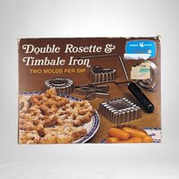 Nordic Ware Vintage Double Rosette and Timbale Iron