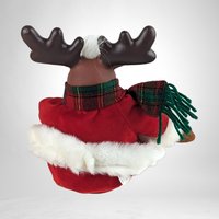 Vintage Grandma Got Run Over By a Reindeer Animated Singing Reindeer - Nostalgic Holiday Humor!