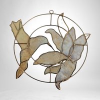 Add a Touch of Whimsy: Vintage Seashell Hummingbird Wall Decor