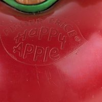 Vintage Fisher Price Happy Apple Roly Poly Musical Toy - Classic Childhood Melodies