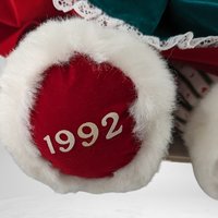 Vintage 1992 Kmart Plush Girl Teddy Bear: Adorable Collectible Plush Toy