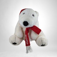 1993 Coca-Cola 13" Plush Polar Bear