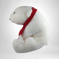 1993 Coca-Cola 13" Plush Polar Bear