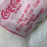 1993 Coca-Cola 13" Plush Polar Bear