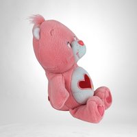 2002 Care Bear 8" Love A Lot Bear Plush Toy - Heartwarming Huggable Friend