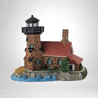 Vintage Scaasis Lighthouse Village Collectible Piece - Coastal Nostalgia