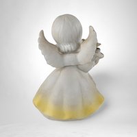 Vintage Ceramic Birthday Month November Angel Figurine - Charming Collectible