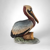Vintage Lefton Pelican Figurine 07217 - Coastal Elegance