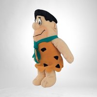 Vintage Fred Flintstone 9-Inch Plush Toy - Bedrock's Beloved Character Collectible