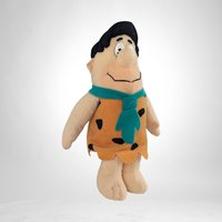 Vintage Fred Flintstone 9-Inch Plush Toy - Bedrock's Beloved Character Collectible