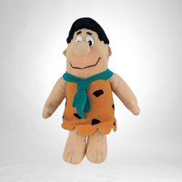 Vintage Fred Flintstone 9-Inch Plush Toy - Bedrock's Beloved Character Collectible