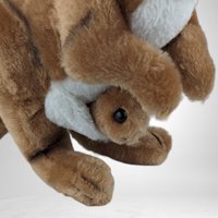 1975 Dakin Kangaroo and Joey Plush Toy