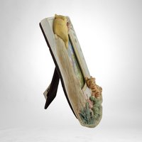 Timeless Trio: Vintage Charpente Winnie the Pooh, Piglet, and Tigger Picture Frame - Whimsical Disney Memories